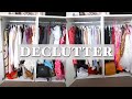 TRYING ON EVERYTHING IN MY WARDROBE AND MASSIVE DECLUTTERING Wardrobe transformation