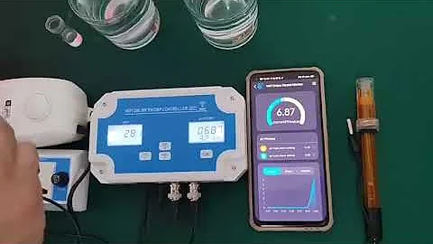 Tuya WIFI Online Meter PH ORP Temp Aquarium Water Quality Tester Monitor Controller Swimming Pool