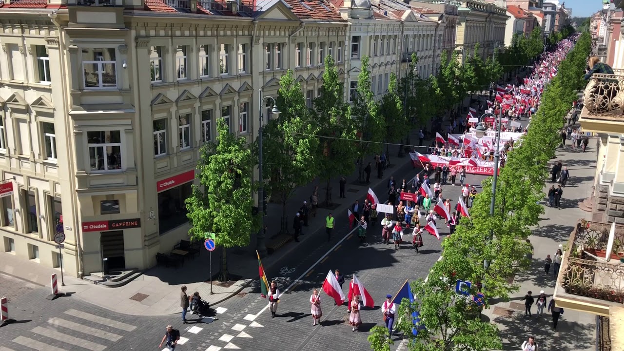 Pochód Polaków w Wilnie (3)