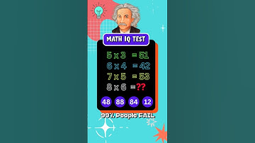 IQ TEST- 👉 Only 1% Genius Minds Solve This  Math Mystery! #shorts