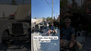 Young Man And His 1947 Cj2A Willys Jeep