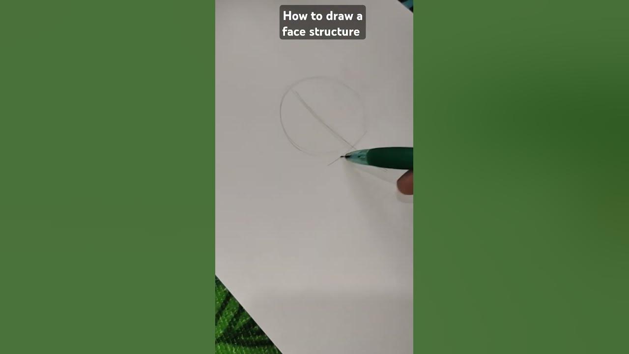 How to draw a face structure drawing art procreate tutorial draw 
