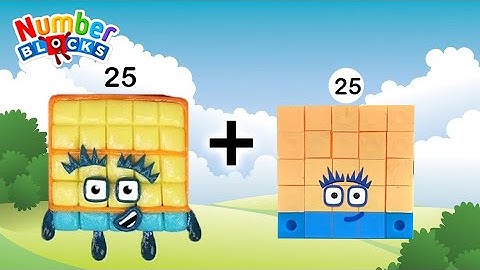 Numberblocks & Numberjacks Addition Compilation Random Digits Learn to Count NEW All The Sums Part 3