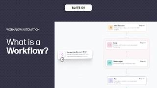 What Is a Workflow?