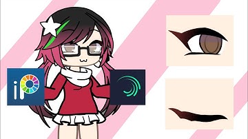 Eye separation / Eye tweening tutorial!  // gacha // alightmotion & ibispaintx