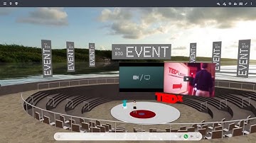 TEDxLeuven Virtual Auditorium (Pre-Event) Sneak Peek | MootUp 3D Virtual Event Platform