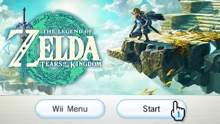 I BEAT Tears of the Kingdom with a Wii Remote