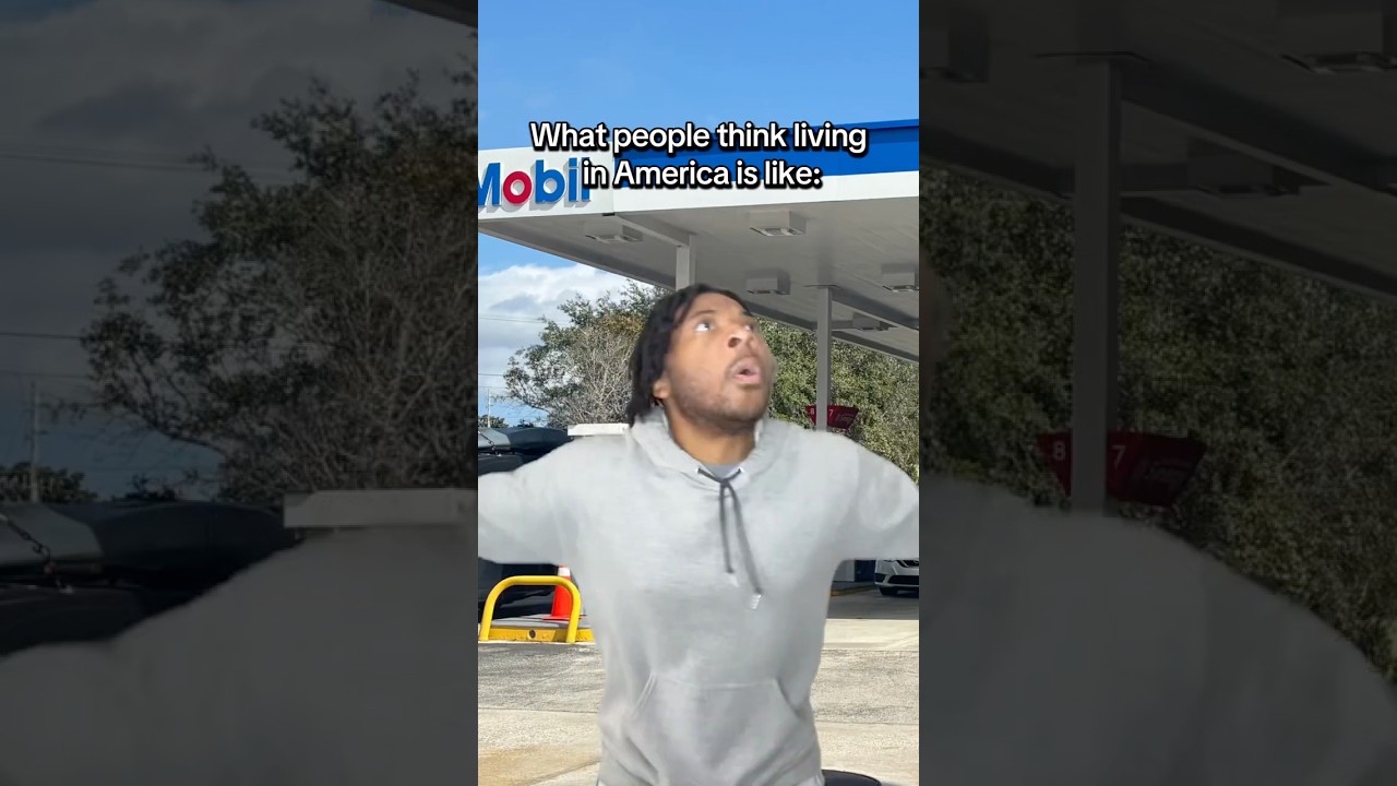 What people think living in America is like #kiliyekiliye #shorts #fypシ