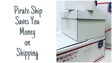 Save on Postal Shipping with Pirate Ship