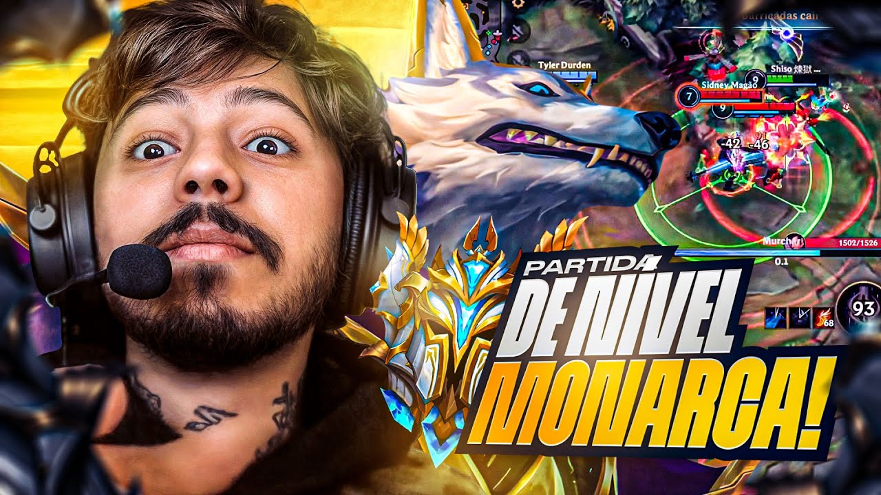 PARTIDA DE NÍVEL MUITO ALTO! NÍVEL MONARCA