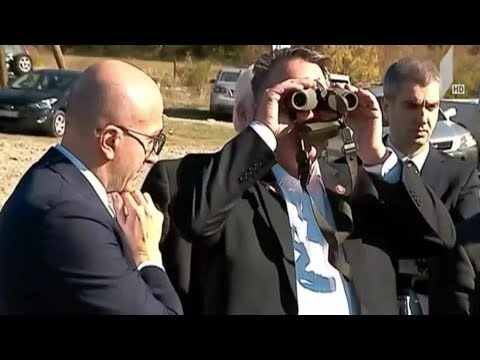 ამერიკელი კონგრესმენები საოკუპაციო ხაზთან