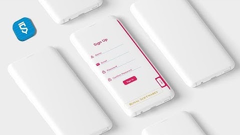 LOGIN PAGE DESIGN in SKETCHWARE || Design 7 || ROYALSOFTWARES || Best free ui design Project.