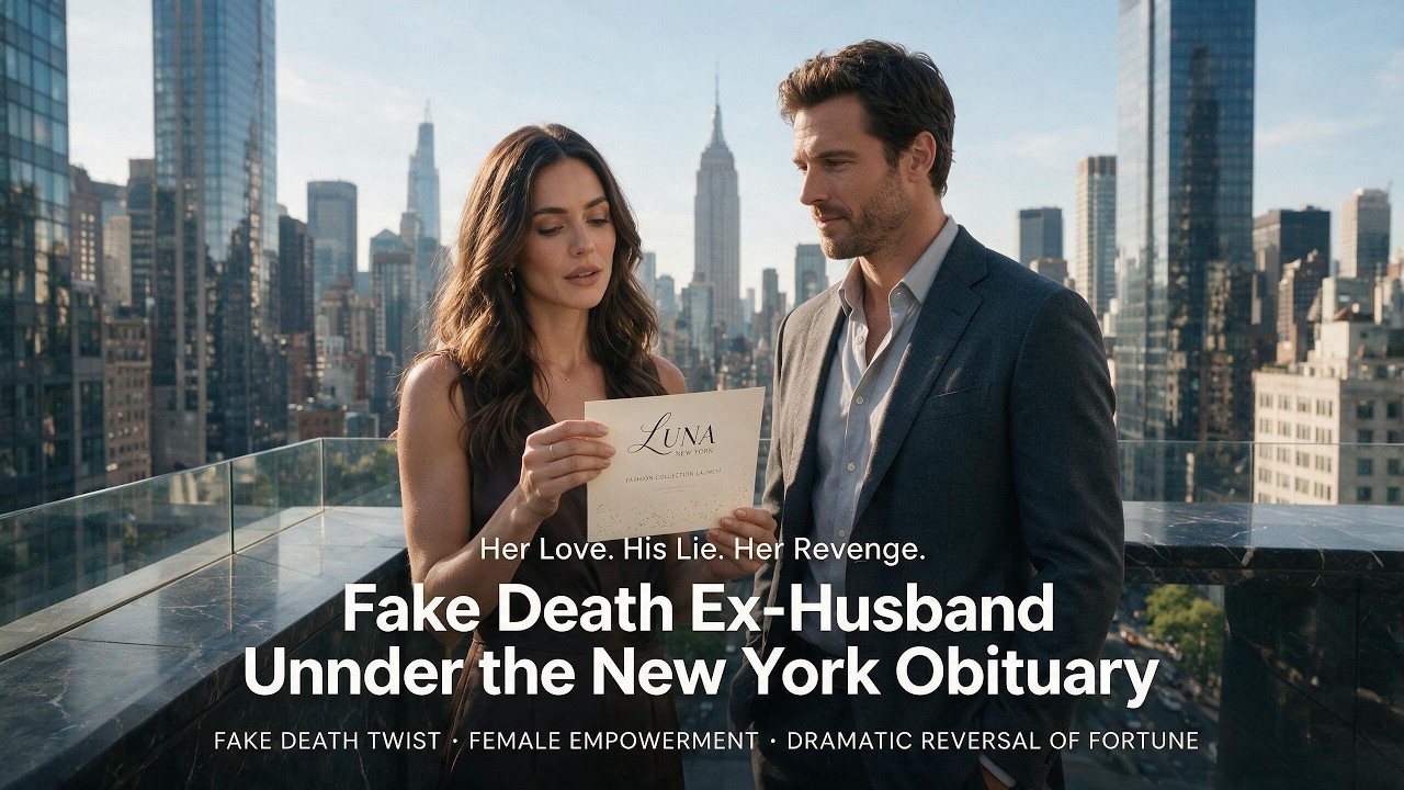 【FULL】Fake Death Ex-Husband Unnder the New York Obituary #AIDrama #ModernDrama #Revenge