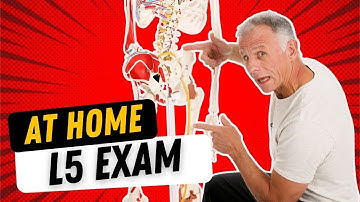 Self-Exam Of L5 Spinal Nerve Root. By Bob and Brad