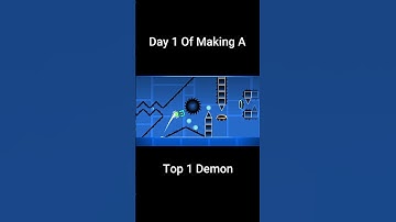 Day 1 Of Making A Top 1 Demon In Geometry Dash  #geometrydash #gddemon #gmd #gaming #gd #shorts