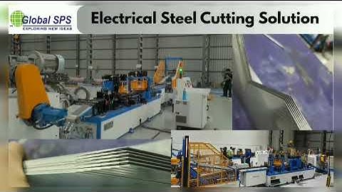 Step Lap CRGO Core Cutting Machine | Transformer Lamination Cutter by Global SPS