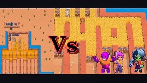 Best troll brawl star | Fun maps designs brawl star | Brawl star map maker |