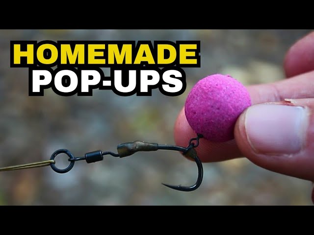 HOMEMADE POP UP'S** Butter Corn Goo ꟾ Pink Almond Goo ꟾ Carp Fishing ꟾ  Boilie Tactics ꟾ 2021 