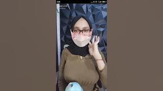 naura amor live dance tobrut hijab rajut halu💦