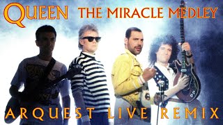 Video thumbnail of "Queen | The Miracle Medley | Arquest Live Remix"