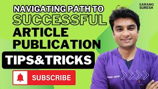 Navigating the Path to Successful Article Publication