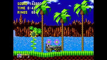 Sonic 1: Green Hill Zone (NO COMMENTARY) pt.1/7