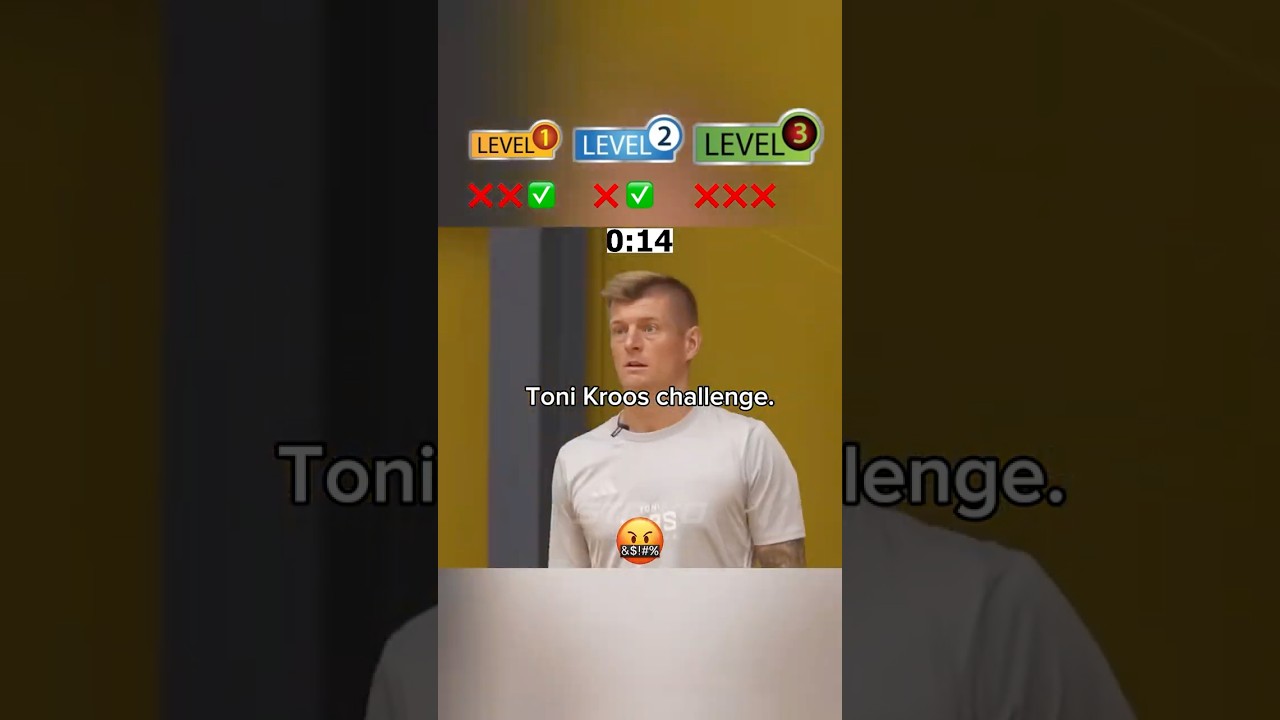 Toni Kroos challenge😱🔥