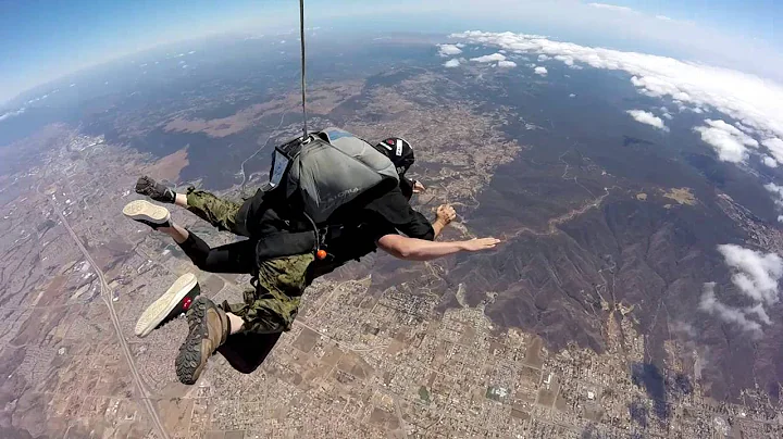 Shang Gao  Tandem Skydiving At Skydive Elsinore