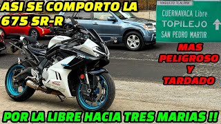SUBIENDO A TRES MARIAS EN MI CFMOTO 675 SRR POR LA LIBRE😱🏁TODO ESTO ENCUENTRAS ALV😍CONVIENE LA LIBRE