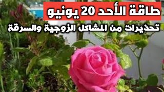 اسلوب نورا تطلق اهم الاعمال لطاقة يوم الأحد 20 يونيو .وتحذير خاص بشان السرقة والزواج.