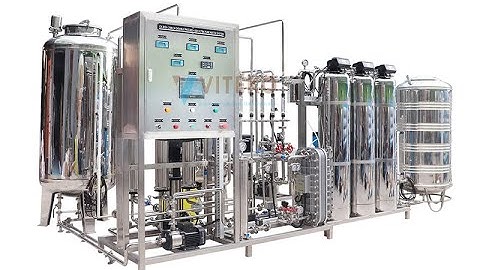 Hệ thống lọc nước công nghiệp 2 trong 1 RO + EDI.