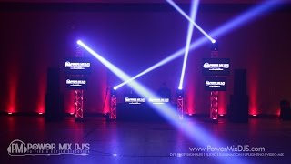 Power Mix DJ'S • DJ Gig Log Setup Time Lapse • Quinceañera en Richland WI 6.25.2016