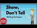 Show Don't Tell in Creative Writing