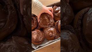 Choco sinnamon #sinnamon #sinnabon #nutella #nutelachocolate rolls #recipe #food #cooking #kompot