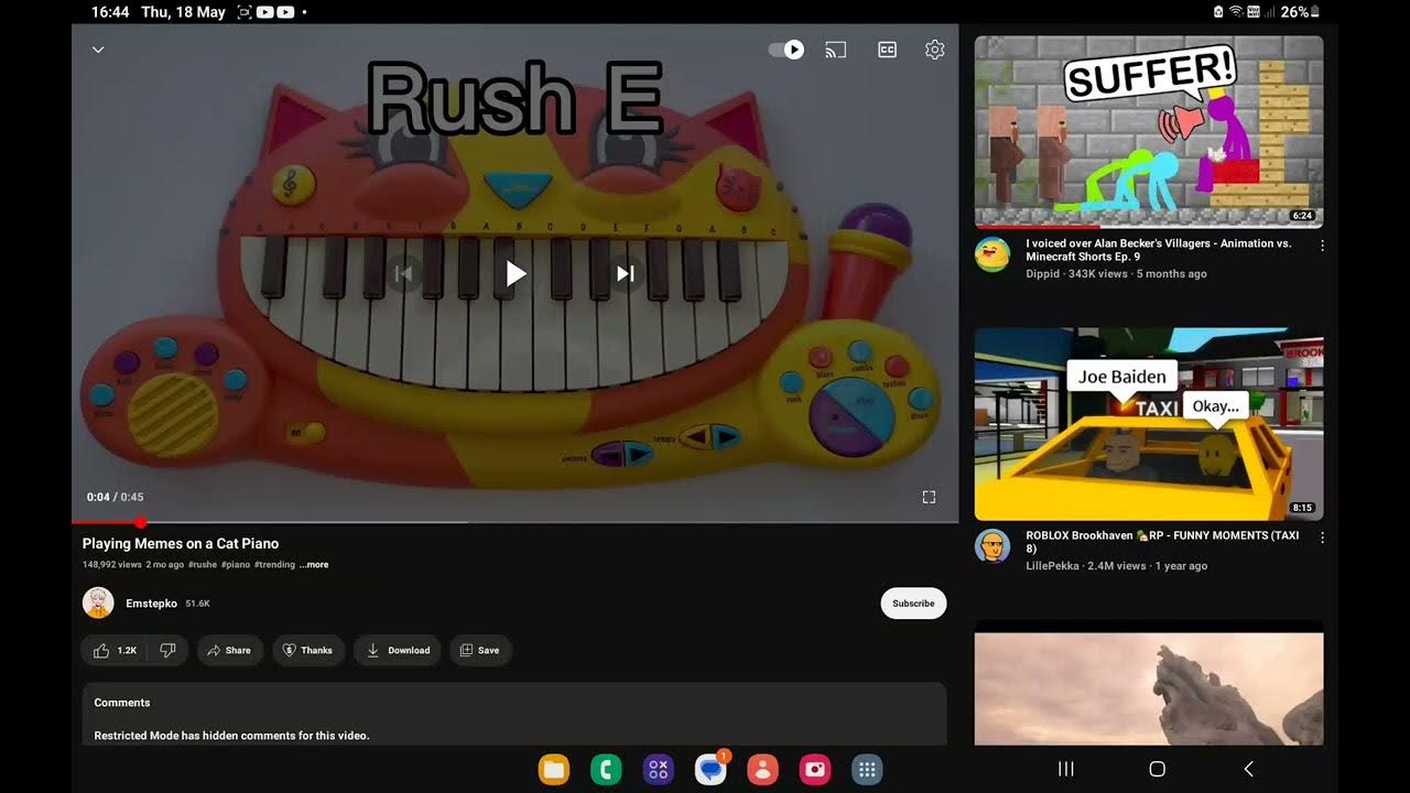Computer Crash Sound ( YouTube