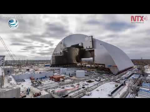 Nuevo escudo protegerá reactor accidentado de Chernobyl por 100 años ... Nuevo escudo protegerá reactor accidentado de Chernobyl por 100 años ...