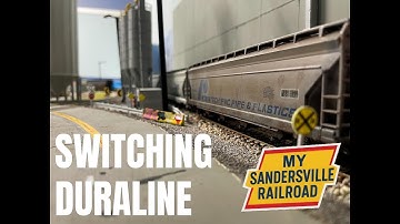 Duraline job ~ Realistic HO Scale Switching Operations