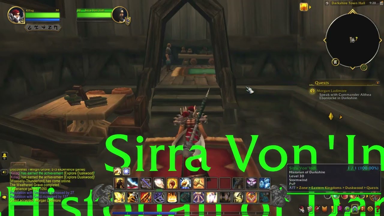 World of Warcraft - Morgan Ladimore Quest 26794