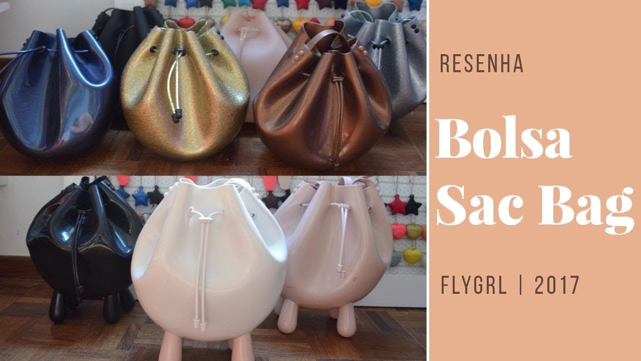 O Que achei: Bolsa Melissa Sac Bag | Flygrl 2017 - YouTube