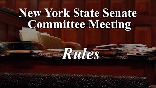 Senate Standing Committee on Rules - 05/20/2024