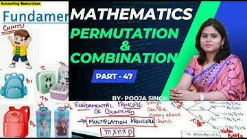 Permutation and Combination | Fundamental Principles Of Counting | BBA Maths | B.Com Maths