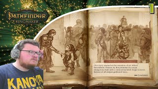 Pathfinder: Kingmaker (Blind/Mods) Playthrough/Walkthrough Part 1 (Live): Our Story Begins