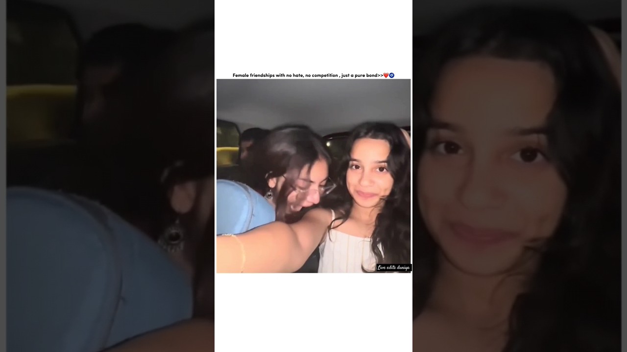 Ananya sharma,Tanishka bahl friendship❤️.