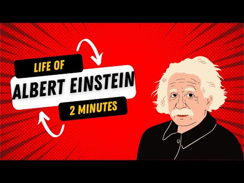Albert Einstein life in 2 minutes - Quote Teacher