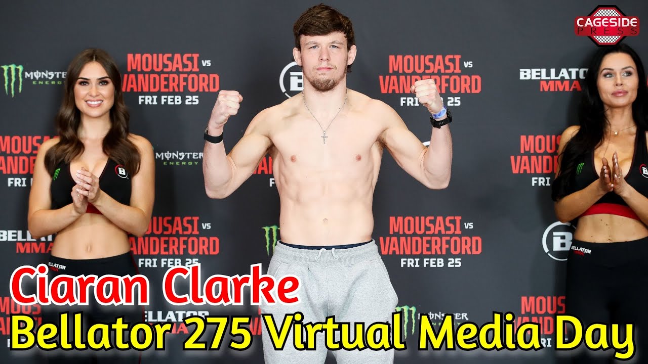 Bellator 275: Ciaran Clarke Virtual Media Day