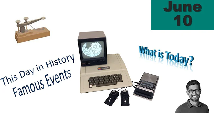 10th JUNE || This Day In History || Famous Events || by What is Today?