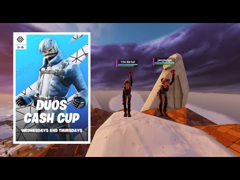 How me and my Duo got our best performance yet in the Duo Cash Cup ...