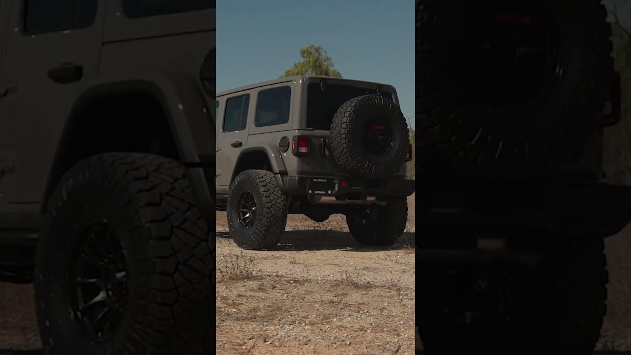 Jeep Wrangler Rubicon on Fuel Variant Wheels 