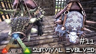 ARK Survival Evolved - TAMING DOEDICURUS ANKYLOSAURUS