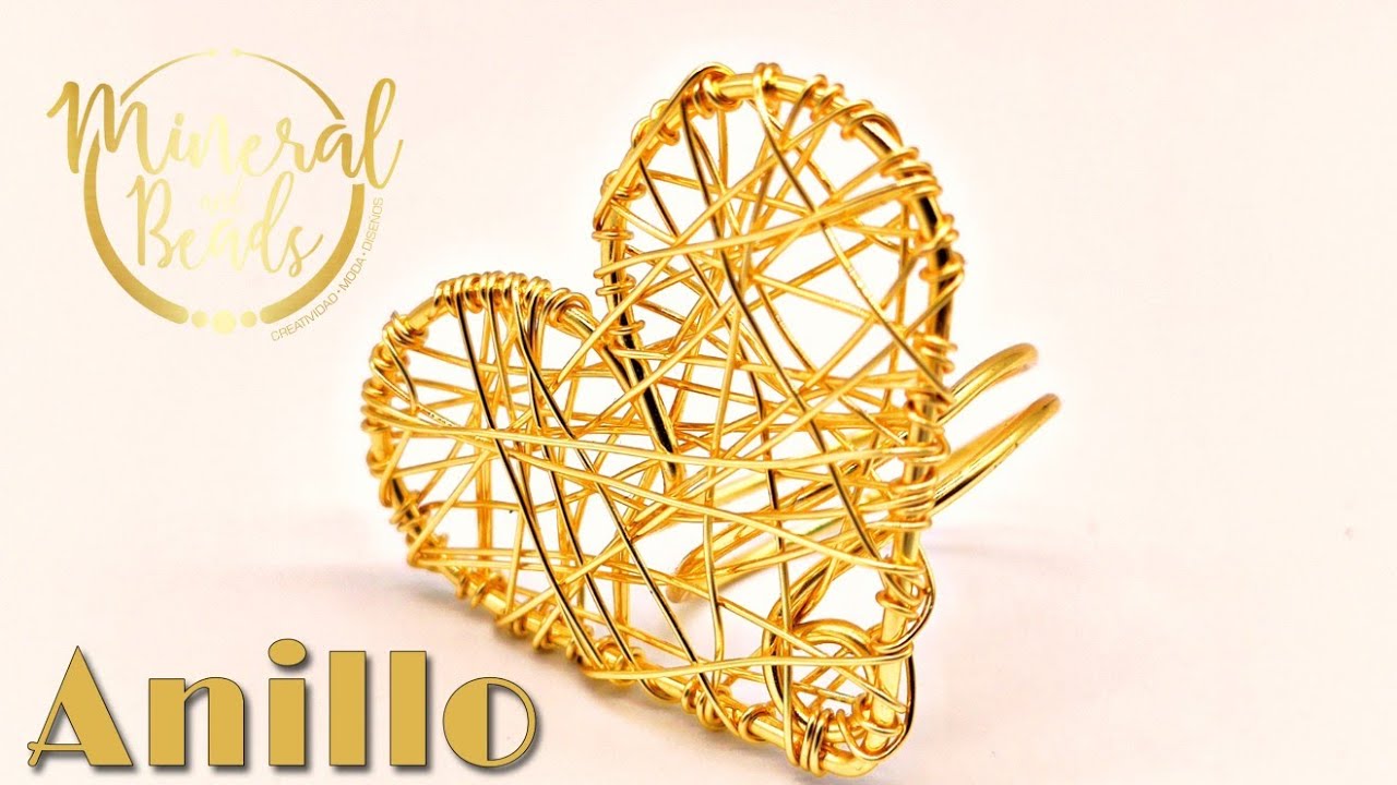 Como hacer un Anillo con forma de Corazón